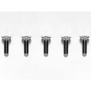 【ネコポス対応】OP.535/タミヤ/3x10mm チタン六角皿ビス(5本)