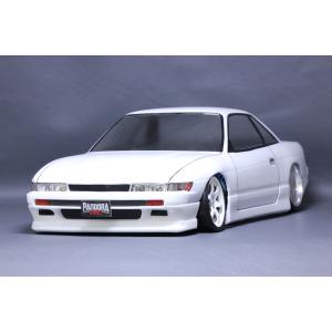 パンドラRC(Pandora RC)/PAB-3123/NISSAN シルビア  S13 クリアボディセット(未塗装)｜rc-yumekukan