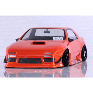 パンドラRC(Pandora RC)/PAB-3160/MAZDA RX-7 FC3S<BN Sports公認>クリアボディセット(未塗装)｜rc-yumekukan