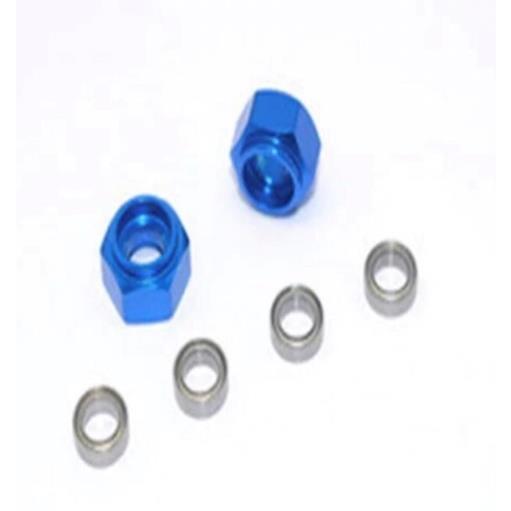 【ネコポス対応】78エンタープライズ/RP-01MB/フロント用アルミ六角ハブ コンバージョンセット...