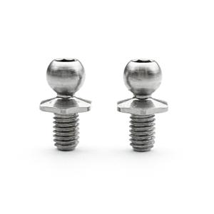 【ネコポス対応】Reve D（レーヴ・ディー）/RT-006SNS/SPM ロッドエンドボール 首短 S(φ4.3mm、ネジ長4.5mm)2個入