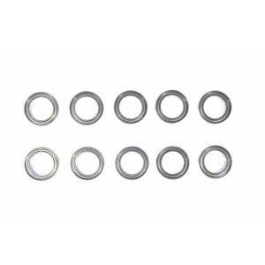 【ネコポス対応】スクエア(SQUARE)/SBR-1280-10/ハイスタンダードベアリング1208ZZ(8mm×12mm×厚み3.5mm) 10個入