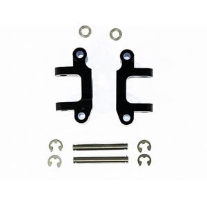 アルミサーボマウントセット DT02用 [TADT-002BU] : スーパーラジコン