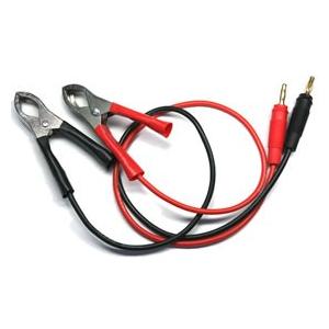【ネコポス対応】スクエア(SQUARE)/SGC-75/30Aワニ口＆電源ジャック付コネクターコード