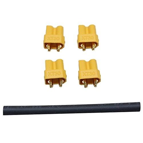 【ネコポス対応】スクエア(SQUARE)/SGC-79F/XT30コネクター(メス 4個)