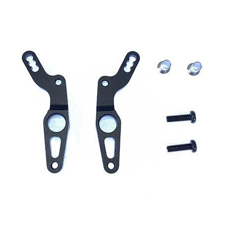 【ネコポス対応】スクエア(SQUARE)/STD-17DBK/ドリフト用ステアリンククランク(ブラッ...