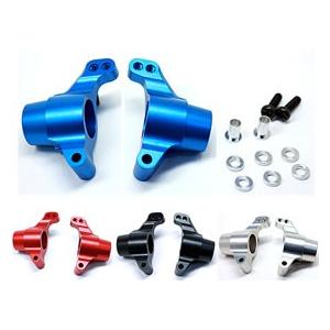 スクエア/SWR-40BK/タミヤWR-02 GF-01 シティターボ用アルミリヤハブキャリア ブラック