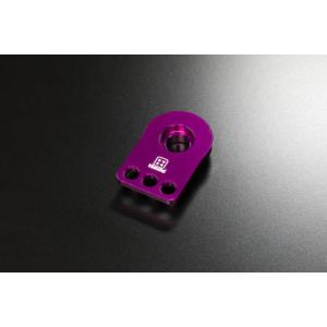 【ネコポス対応】T4WORKS/T4-SH01-PL/アルミCNC強化サーボホーン(3穴)パープル