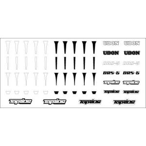 【ネコポス対応】TOP LINE（トップライン）/TP-08/DRS-5　ホイルステッカー｜rc-yumekukan