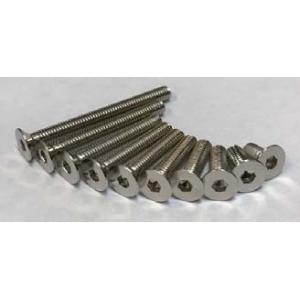 【ネコポス対応】TOPLINE(トップライン)/TSD-30NI/M3六角皿ビス　30mmニッケルク...