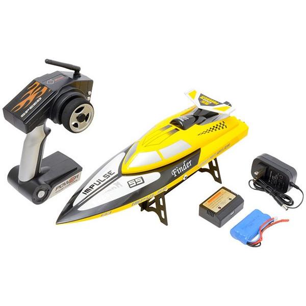 (数量限定特価)ハイテック(HiTEC)/WLB912Y/タイガーシャーク　ＲＣボート　RTR(完成...