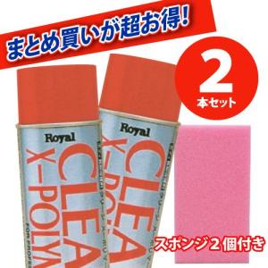 【２本セット】業務用 ロイヤル化学研究所 クリーンXポリマー コーティング剤 420ml｜rca