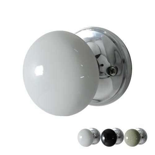 陶器ハンコックドアノブ（空錠）ポリッシュクローム CN