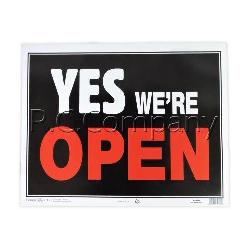 サインプレート OPEN/CLOSED（プラスチック製）大