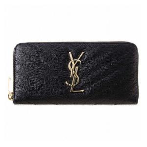 SAINT LAURENT サンローラン 二つ折り長財布 372264 BOW02
