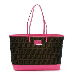 フェンディ fendi トートバッグ 8bh185 borsa shopping tabacco+fuxia pk｜rcmdfa