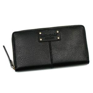 ケイトスペード kate spade 長財布 長札 darien core pwru1304 zip around continental wallet black bk｜rcmdfa