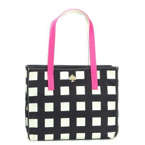 ケイトスペード kate spade トートバッグ berry street pxru4044 grayce black/cream bk/wt｜rcmdfa