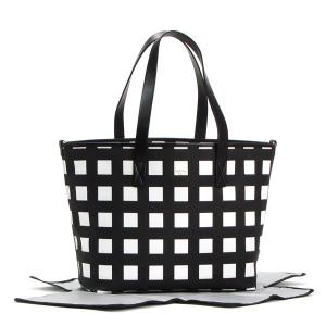 ケイトスペード kate spade トートバッグ pxru4199 harmony baby bag black/clotted cream bk/wt｜rcmdfa