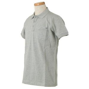 ディーゼル diesel メンズシャツ chf0 s/s polo shirt l.gy｜rcmdfa