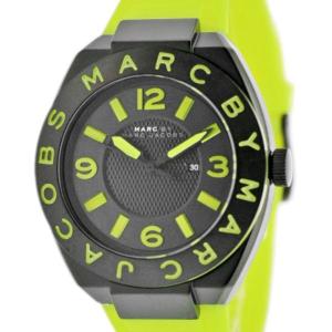 marc jacobs マークジェイコブス marine collection royale マリーンコレクション ロワイヤル mbm5516 ブラック イエロー 腕時計 レディース｜rcmdfa