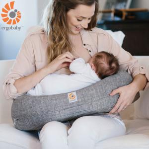 Ergobaby ナチュラルカーブ・ナーシングピロー グレー