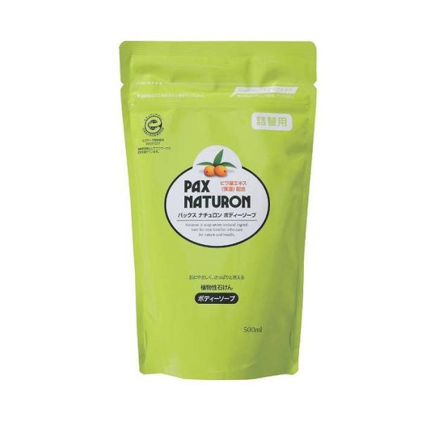 6個セット 太陽油脂株式会社 パックスナチュロンボディソープ詰替500ML N セット まとめ セッ...