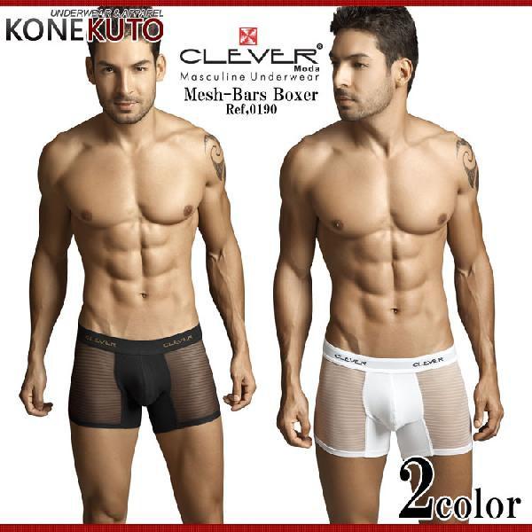 カルバンクライン  メンズ下着 ローライズボクサーパンツ CLEVER Mesh-Bars Boxe...