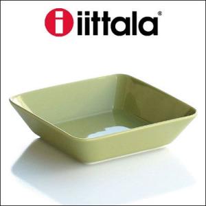 イッタラ ティーマ iittala Teema プレートスクエア オリーブグリーン 16cm Plate square olive green 16ｃｍ カイフランク｜rcmdfa