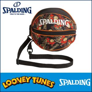 SPALDING スポルディング バッグ ボールバッグ バックスバニー 49-001BB ブラック×レッド バスケットボール1個収納 ボール収納｜rcmdfa