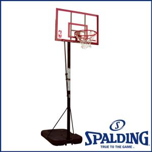 バスケットゴール 屋外用 SPALDING スポルティング 44インチ ポリカーボネイトポータブル 72351CN バスケ バスケット 代引不可｜rcmdfa