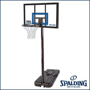 バスケットゴール 屋外用 SPALDING スポルティング ハイライト アクリル ポータブル バスケットゴール 77455CN 代引不可