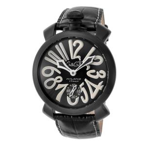GaGaMILAN ガガミラノ 5012.06S-BLK ブランド 時計 腕時計 メンズ 誕生日 プレゼント ギフト カップル 代引不可｜rcmdfa