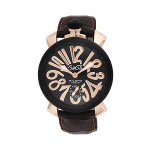 GaGaMILAN ガガミラノ 5014.01S-BRW ブランド 時計 腕時計 メンズ 誕生日 プレゼント ギフト カップル 代引不可｜rcmdfa