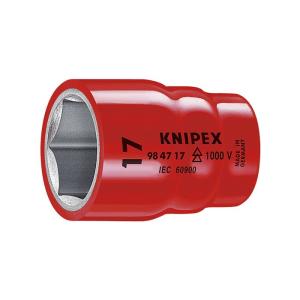 KNIPEX クニペックス 9847-13 1/2SQ 絶縁ソケット 1000V 代引不可