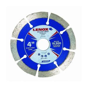 LENOX レノックス 静音ダイヤモンドホイール サイレントマックス セグメント105mm LX4781 代引不可｜rcmdhl