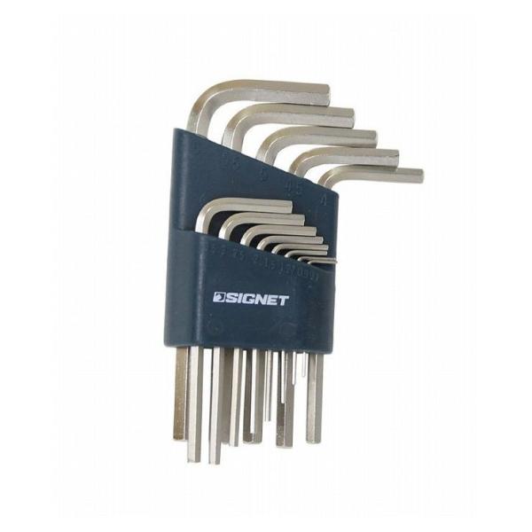 SIGNET シグネット 35064 ホルダー付六角棒レンチ13本セット 0.7-6MM 代引不可