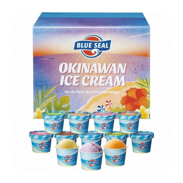 沖縄 ブルーシールアイス12個セット 食品 ギフト プレゼント 贈答 熨斗 のし 贈り物 記念日 お...