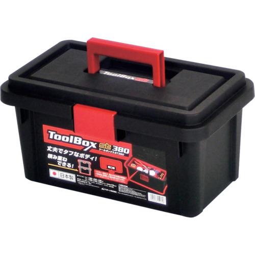 JEJアステージ ツールボックス ブラック ST380 ST380BK 手作業工具 工具箱 樹脂製工...