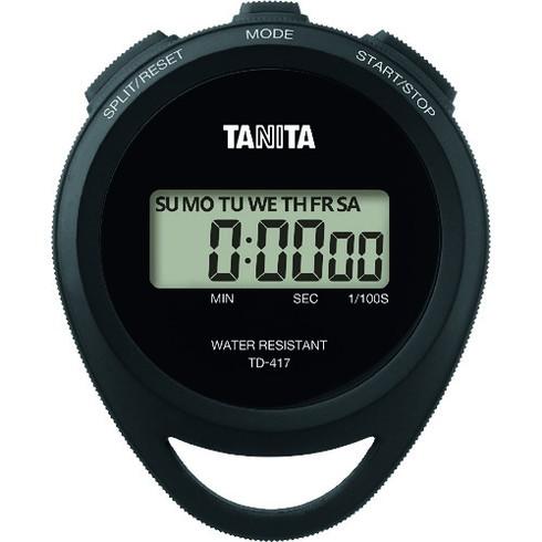 TANITA ストップウオッチTD417BK TANITA TD417BK 測定 計測用品 工業用計...