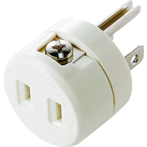 SANWA 2P→3P変換アダプタ TAPAD1RN オフィス 住設用品 OA用品 OAタップ 代引...