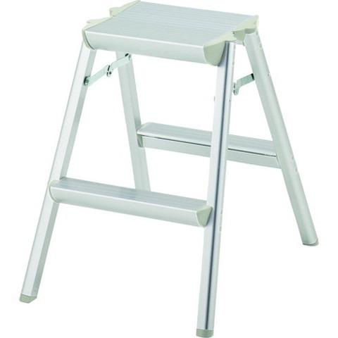 ハセガワ 天板幅広アルミ踏台 SEW型 2段 SEW6A 代引不可