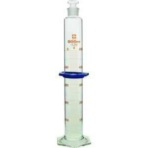 柴田科学 有栓メスシリンダー スーパーグレード 500mL 023550-500