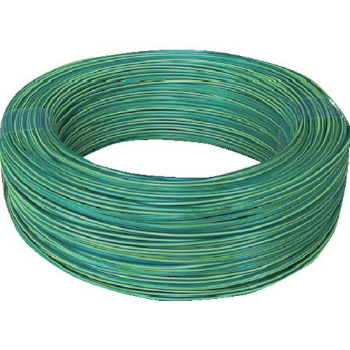 KHD KIV0.75 緑/黄 200m KHD 電子機器 電気 電子部品 ケーブル KIV0.75...