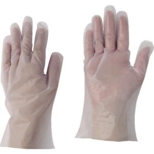 AS サニメント手袋エンボスM 689602 保護具 作業手袋 使い捨て手袋 代引不可