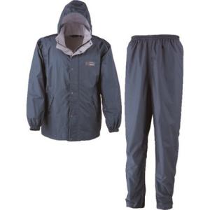 カジメイク エントラントレインスーツ2 サックス M 725047M 保護具 作業服 雨具 代引不可
