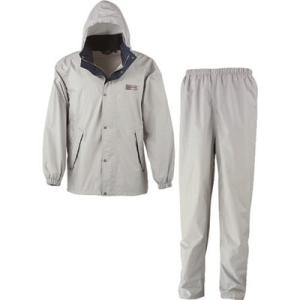 カジメイク エントラントレインスーツ2 シルバー M 725071M 保護具 作業服 雨具 代引不可