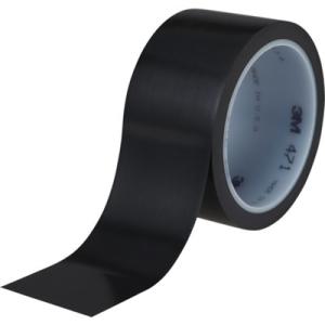 3M 高機能ラインテープ 471 黒 50mmX18.2m R 471BLA50X18R 梱包用品 ...