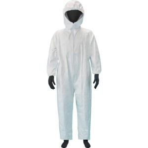 アゼアス タイベックR 製続服 1030D 4L アゼアス 保護具 保護服 防護服 使い捨て保護服 ...
