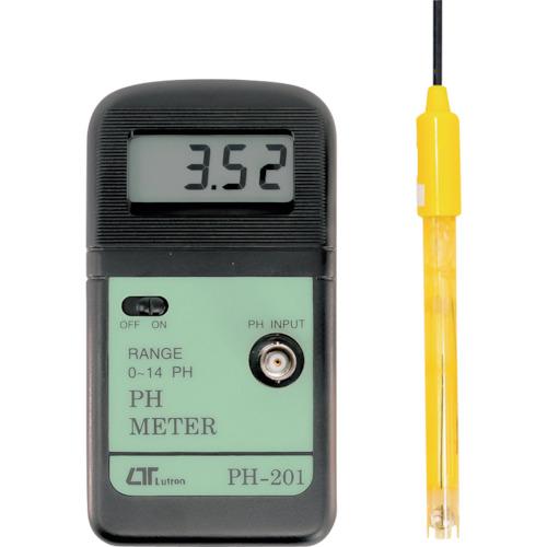 MT デジタルPHメーター PH201 測定 計測用品 環境計測機器 水質 水分測定器 代引不可